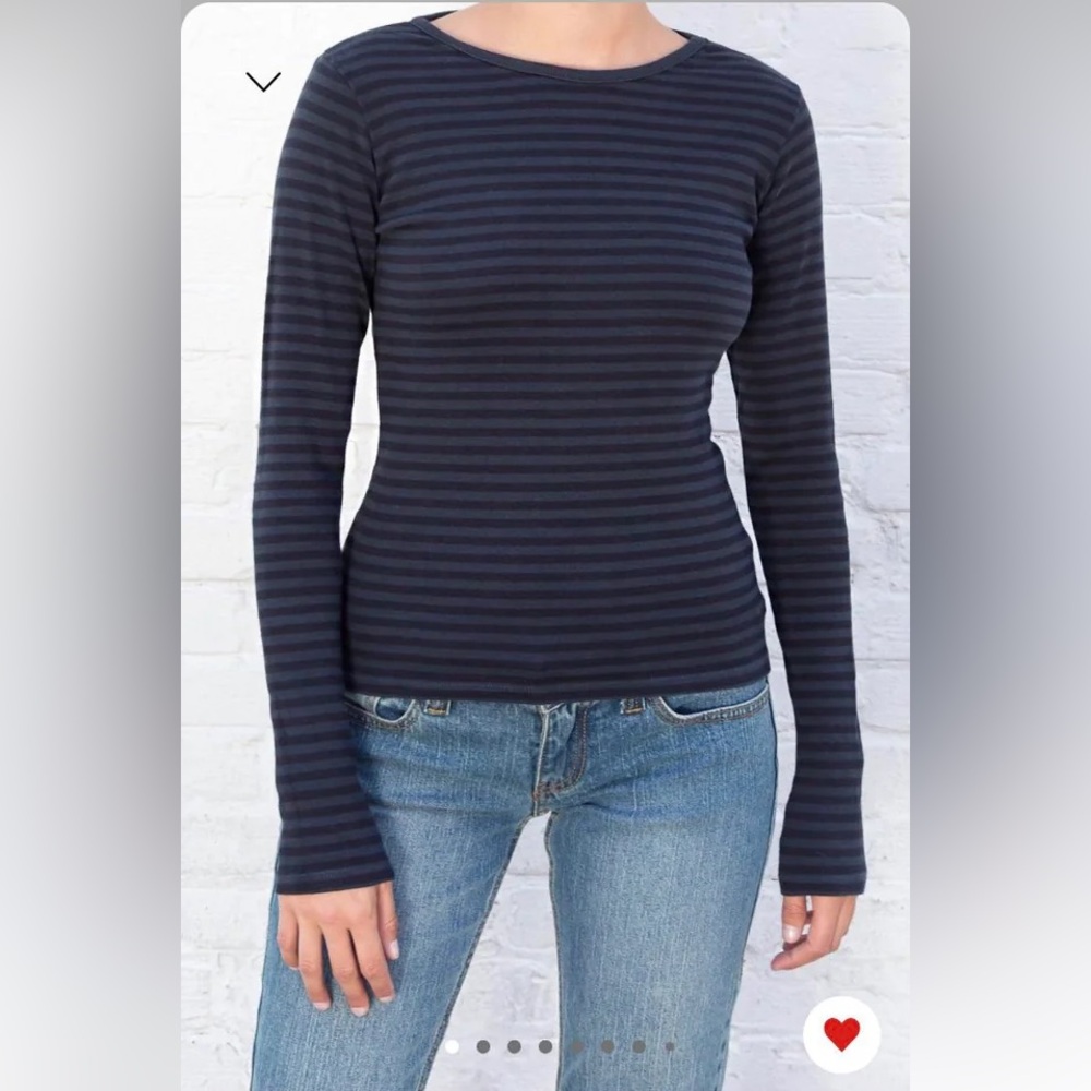 SOLD Brandy Melville Striped Long Sleeve Tee